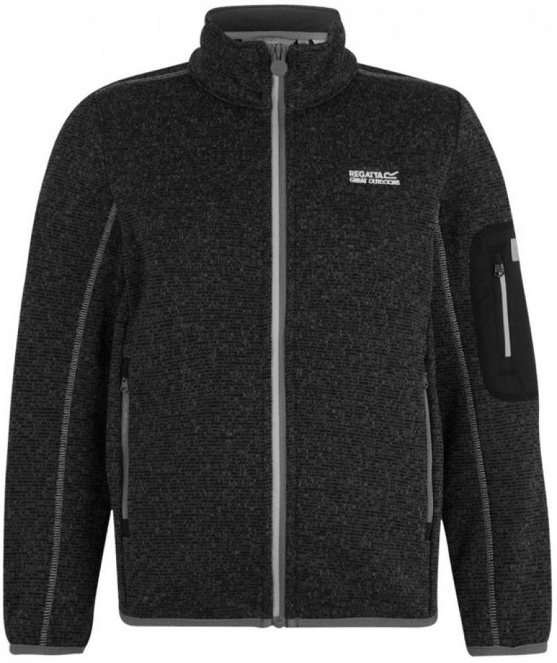 Regatta Outdoorjacke Kinder melierte Fleece Jacke Fullzip - JuniorNewhill von Regatta