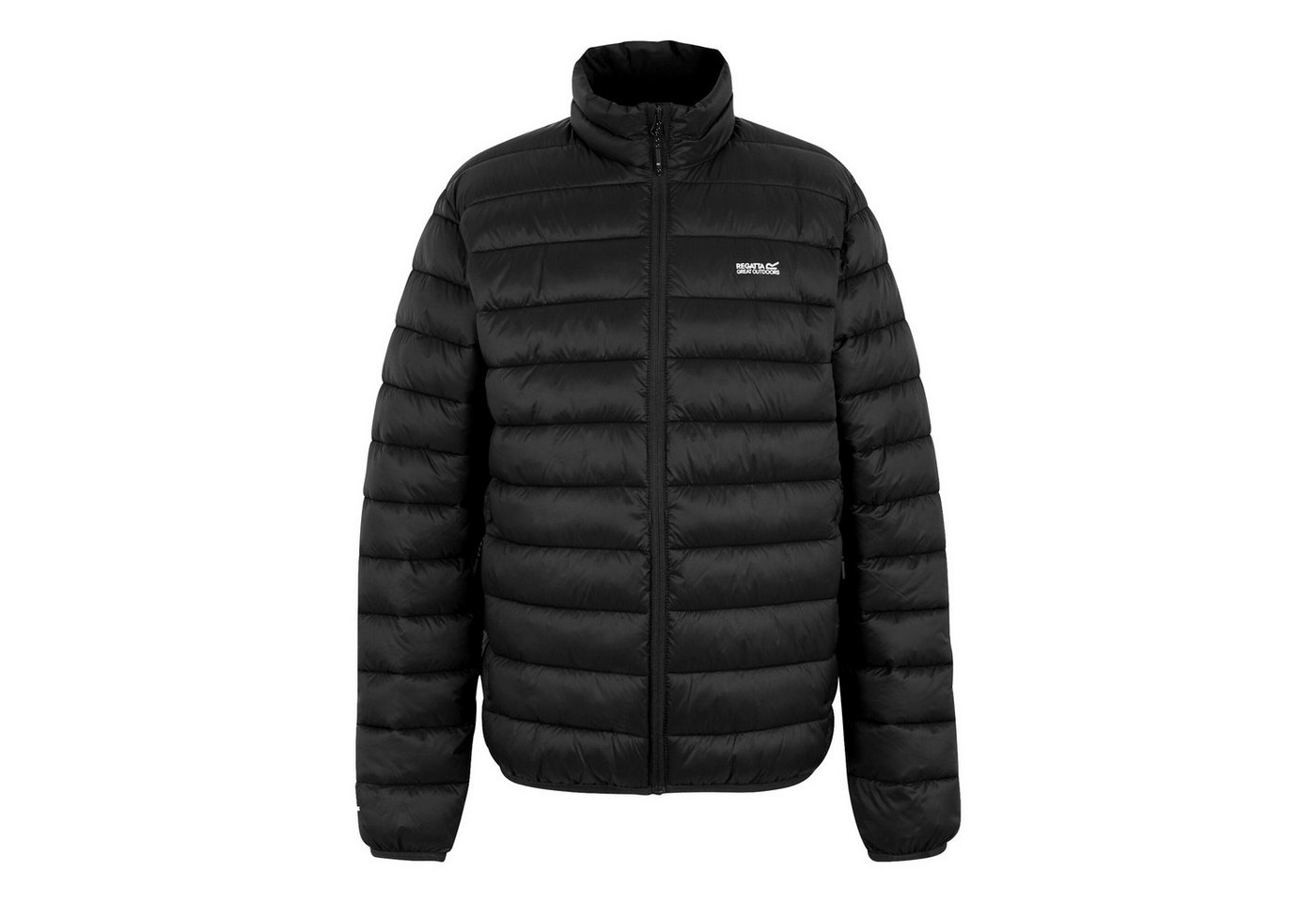 Regatta Outdoorjacke Marizion mit Markenschriftzug auf der Vorderseite von Regatta