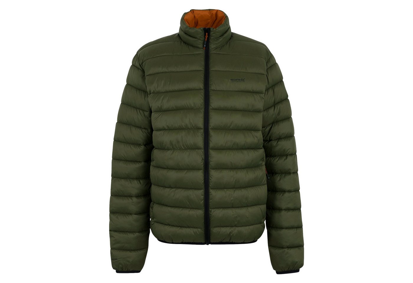 Regatta Outdoorjacke Marizion mit Markenschriftzug auf der Vorderseite von Regatta