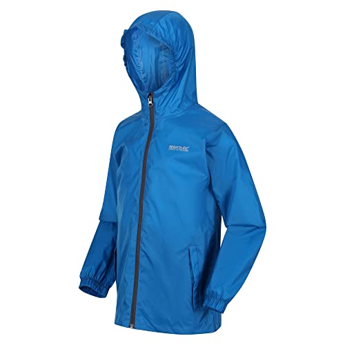 Regatta Pack It III Jacke Kinder blau Kindergröße 104 2022 Funktionsjacke von Regatta