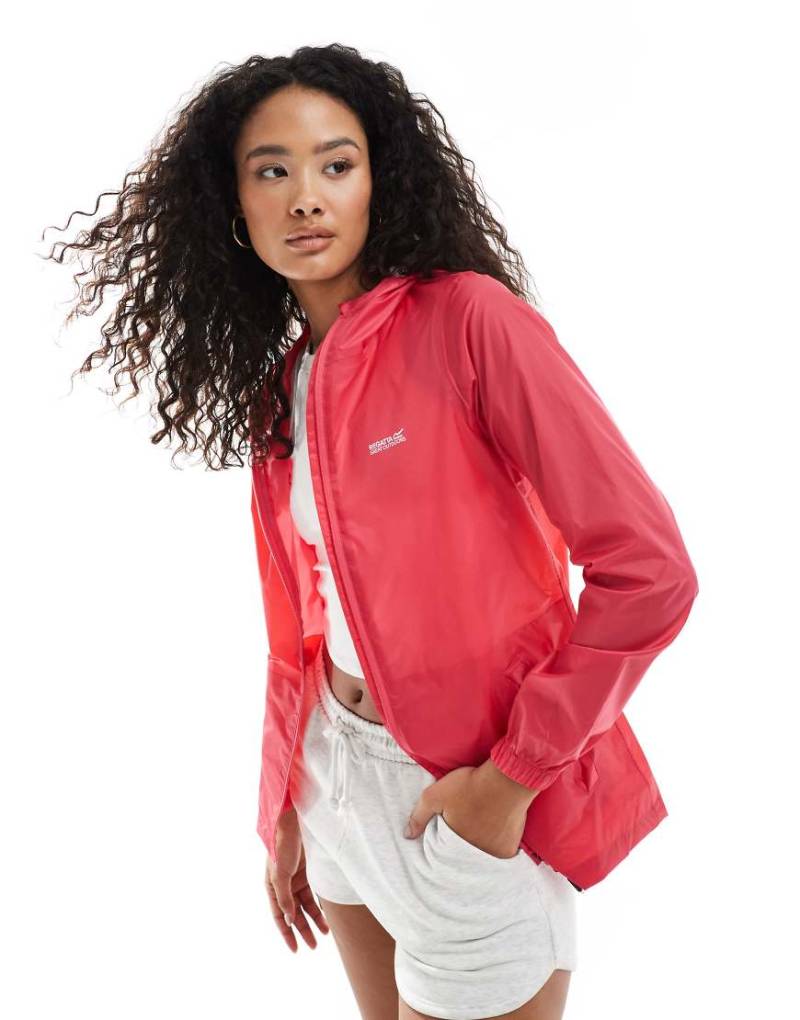 Regatta - Pack-It III - Wasserdichte Regenjacke für Damen in Rosa von Regatta