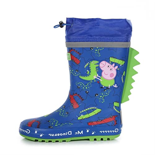 Regatta Peppapuddle Gummistiefel, Imperial Blue Dino, 28 EU von Regatta