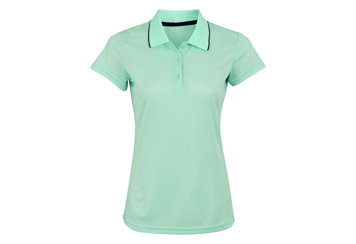 Regatta Poloshirt Poloshirt mit Marken-Logo und -schriftzug auf der Vorderseite Regatta Poloshirt Poloshirt mit Marken-Logo und -schriftzug auf der Vorderseite von Regatta