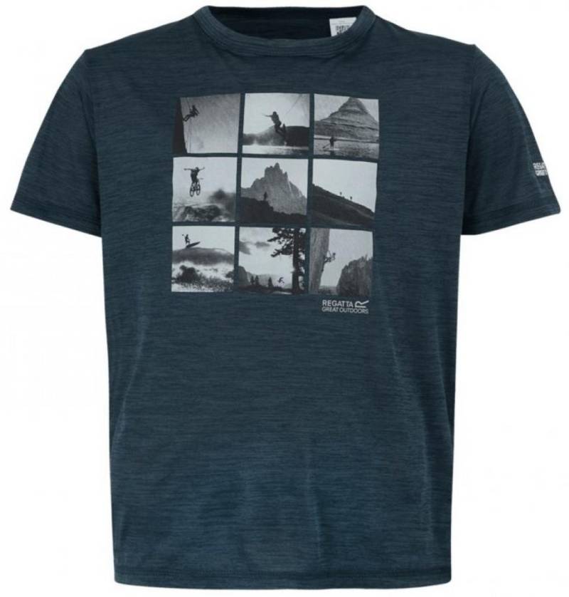 Regatta Print-Shirt T-Shirt mit Motiv Kinder AlvaradoIX Kids T-Shirts von Regatta