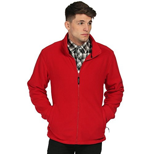 Regatta Herren Fleecejacke, Klassisches Rot, XL von Regatta