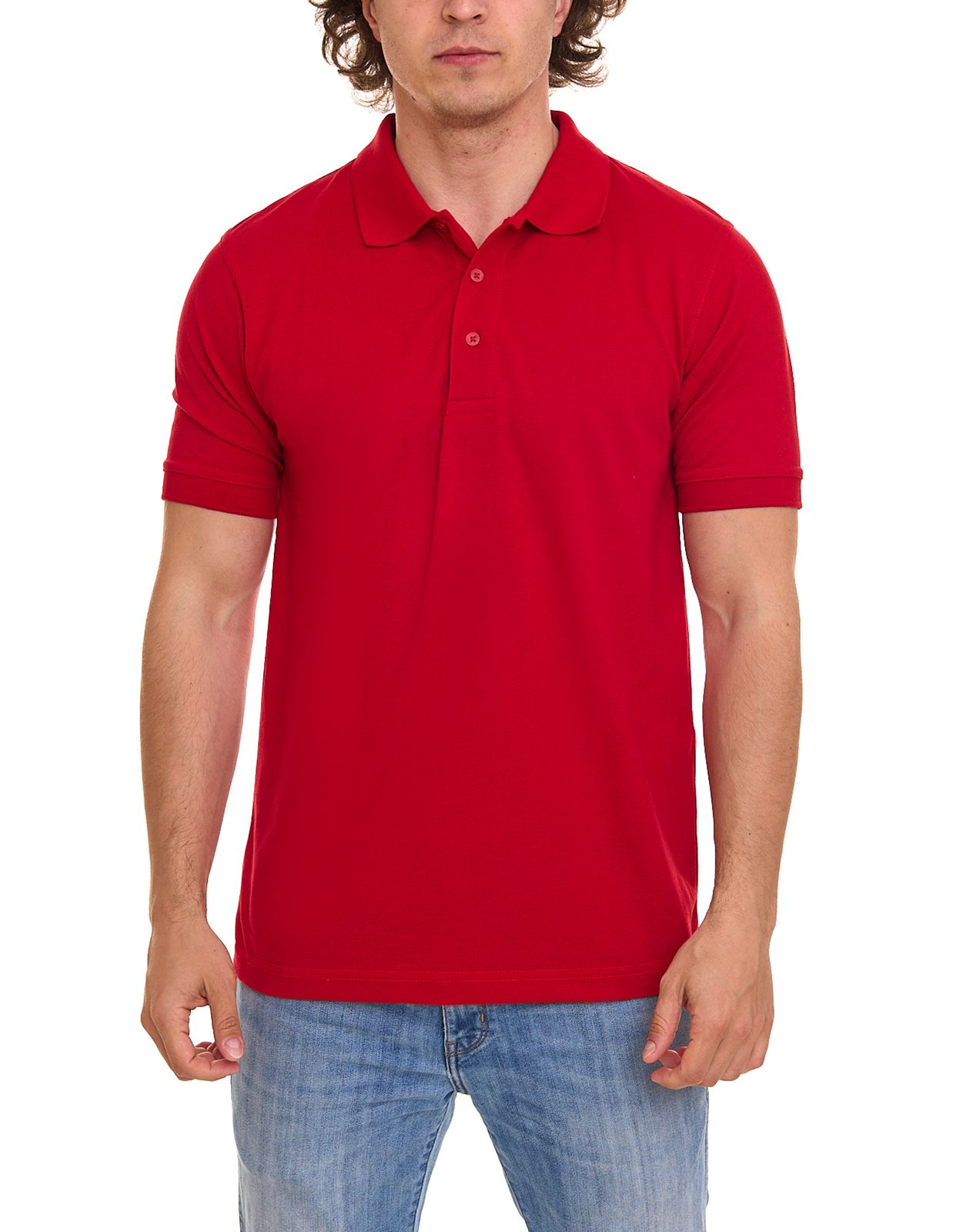 Regatta Professional Herren Shirt mit Baumwolle nachhaltiges Poloshirt TRS143 42D Rot von Regatta