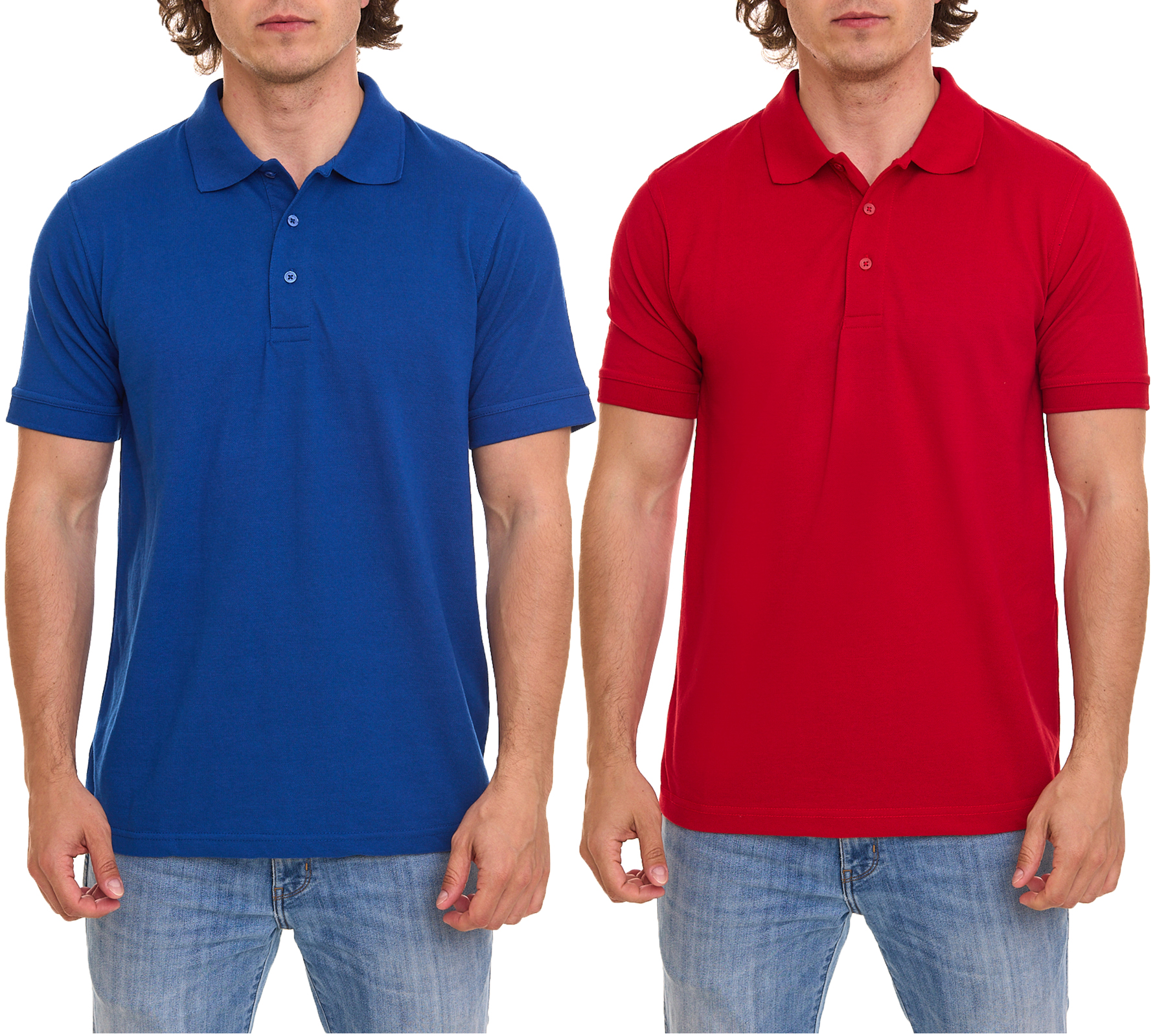 Regatta Professional Herren Shirt mit Baumwolle nachhaltiges Poloshirt TRS143 Rot oder Blau von Regatta