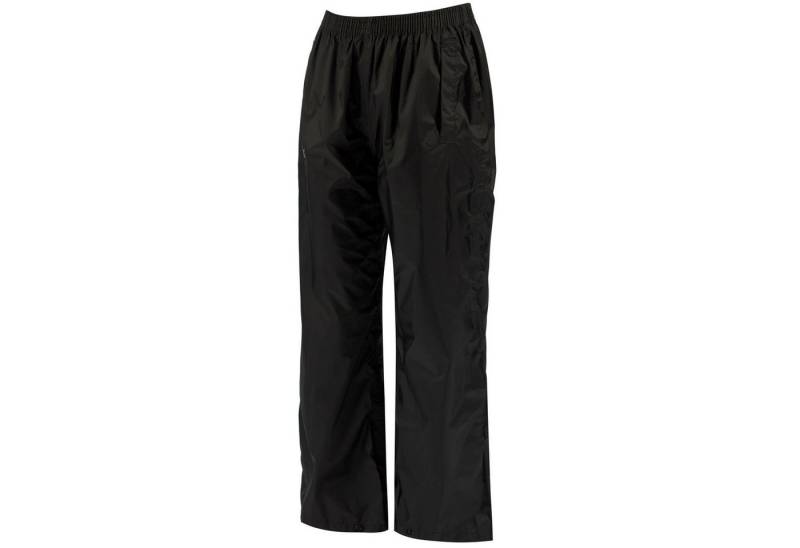 Regatta Regenhose Regatta Pack It wasserdichte Kinder Regenhose schwarz RKW110-800 von Regatta