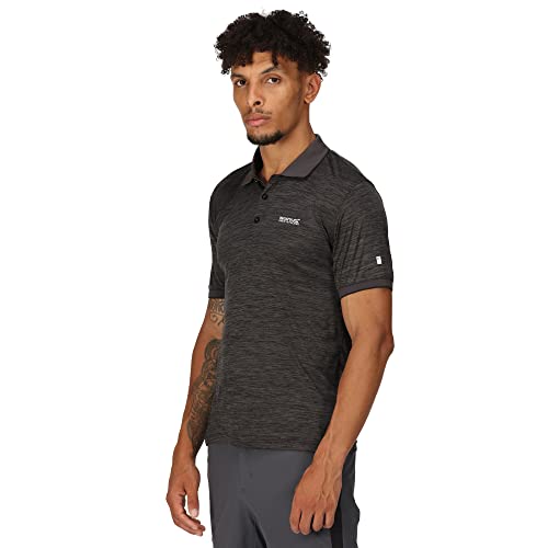 Regatta Herren Remex Ii Jersey Poloshirt Polohemd, Asche, L von Regatta