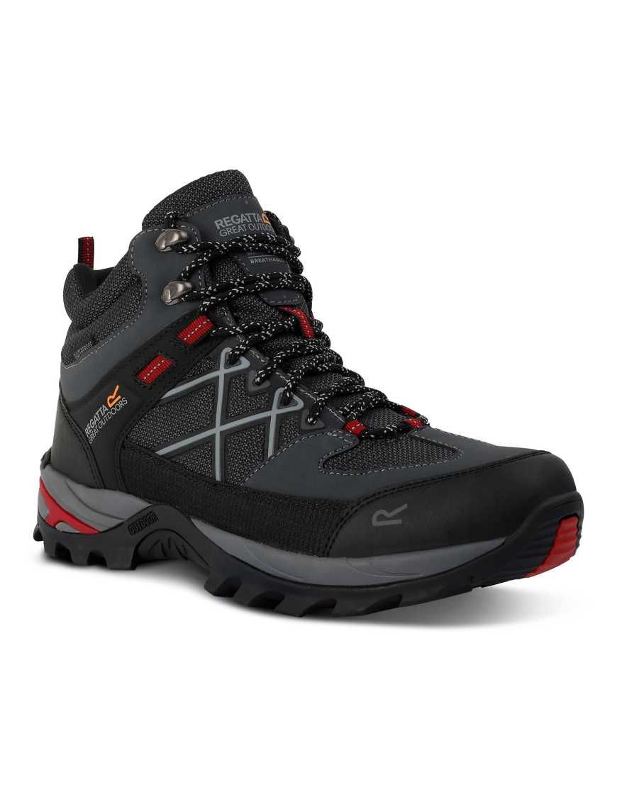 Regatta - Samaris III - Wanderschuhe für Herren in Braun-Schwarz von Regatta