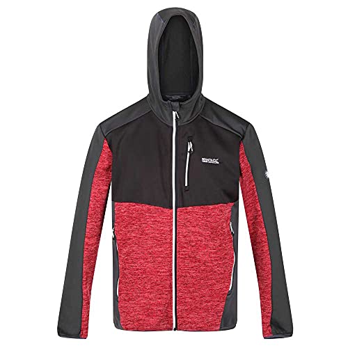 Regatta Softshell-Jacke mit Stretch-Einsätzen, Kapuze und Reißverschlusstaschen von Regatta