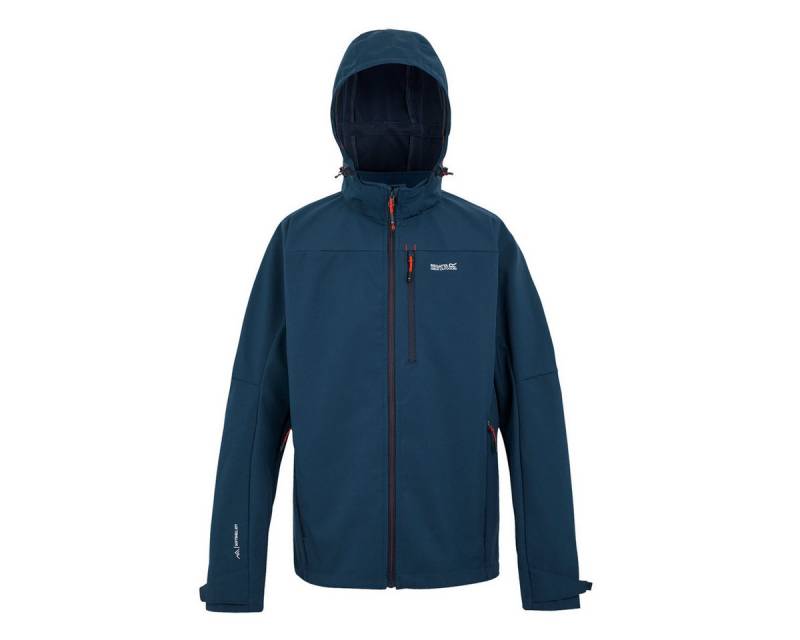 Regatta Softshelljacke Arana Herren Übergangsjacke, Windbreaker, Outdoor, Funktionsjacke, Wanderjacke von Regatta