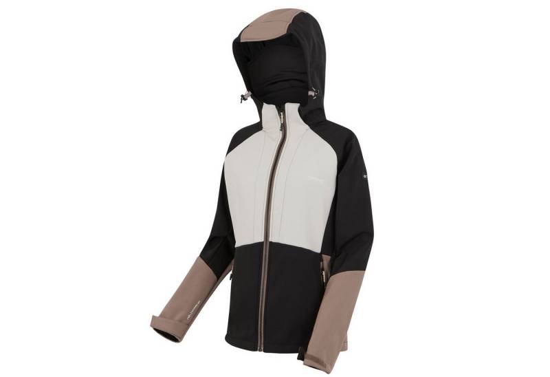 Regatta Softshelljacke Desoto mit Kapuze und Unterarmbelüftung Regatta Softshelljacke Desoto mit Kapuze und Unterarmbelüftung von Regatta