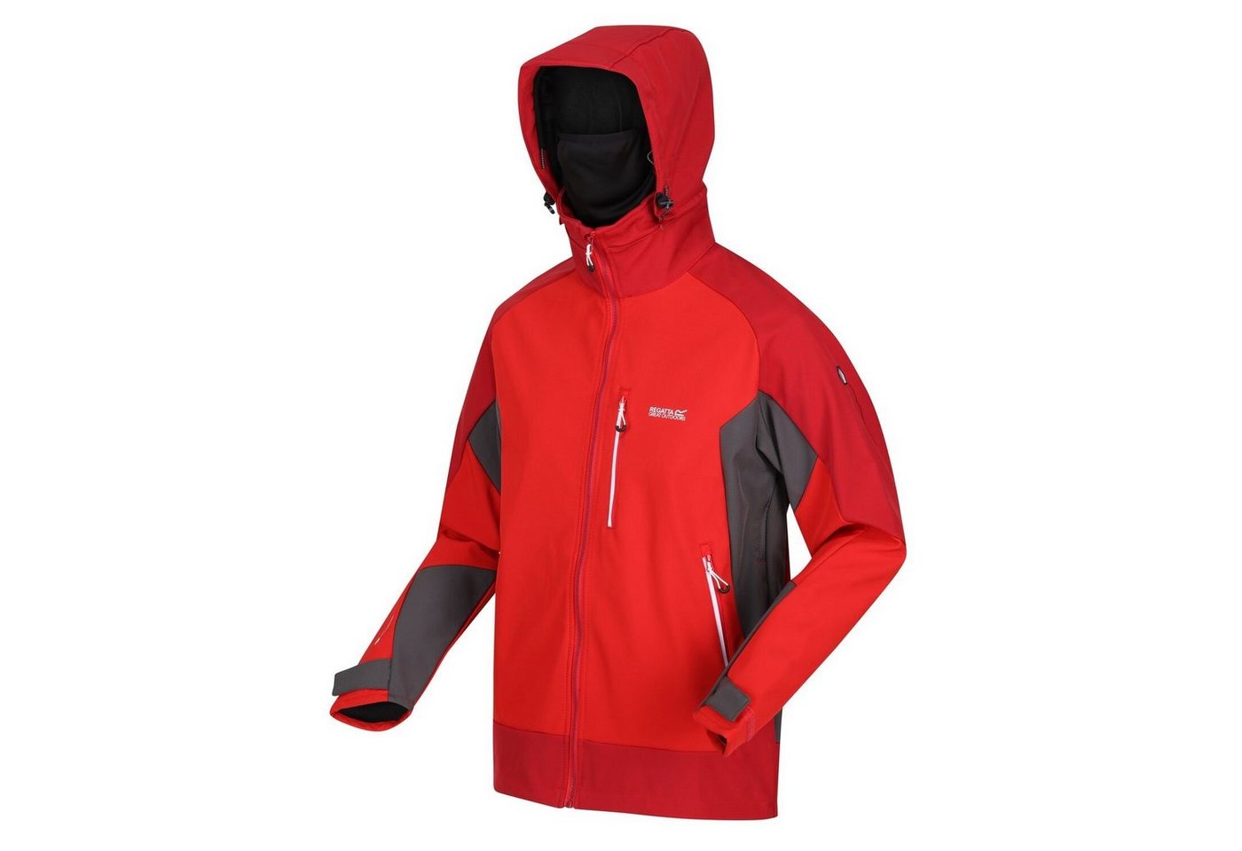 Regatta Softshelljacke Hewitts VII Outdoorjacke für Herren mit Kapuze von Regatta