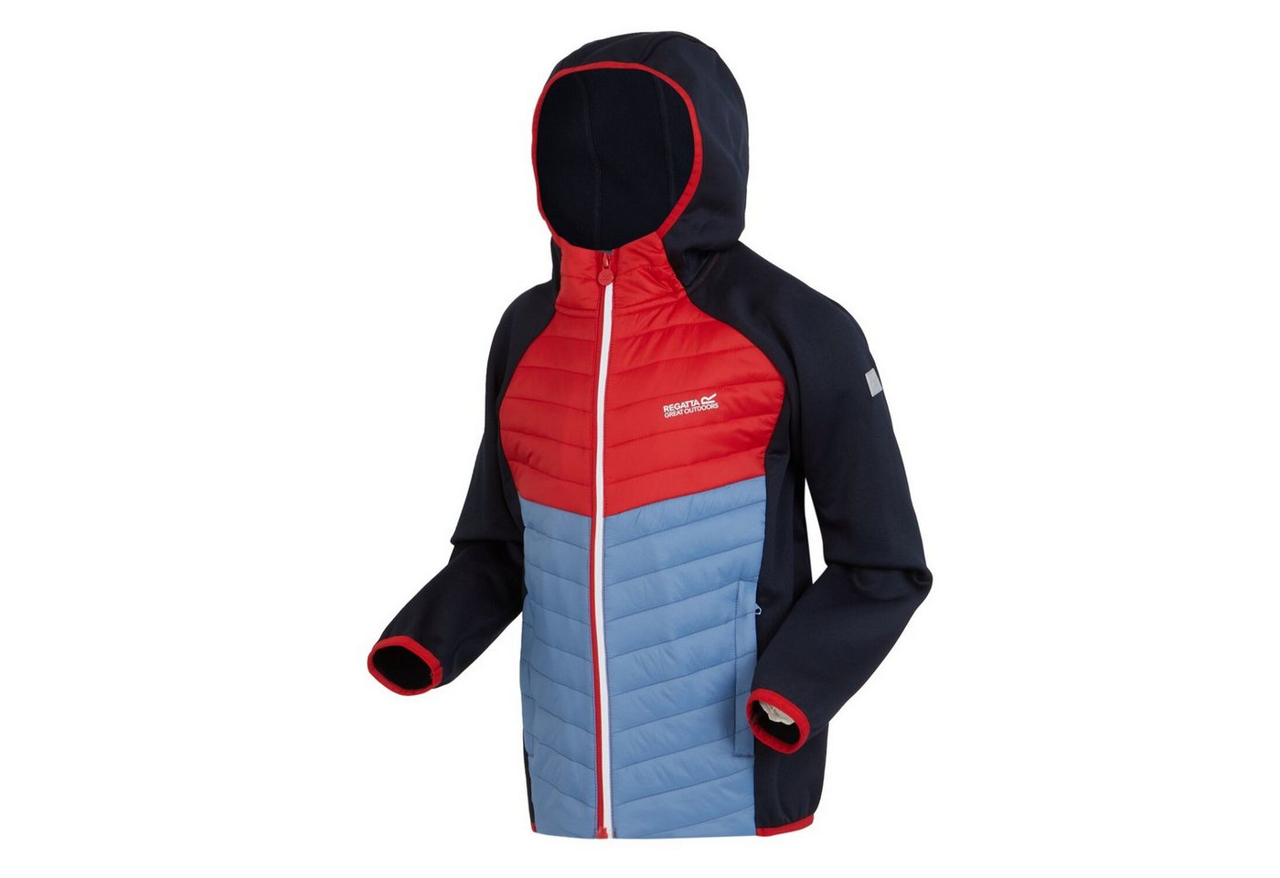 Regatta Softshelljacke Kielder VIII Hybrid Softshelljacke Kinder mit Kapuze von Regatta