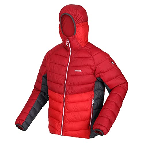 Regatta Steppjacke/Übergangsjacke Herren mit Kapuze, Größe:XXL, Farbe:Rot von Regatta