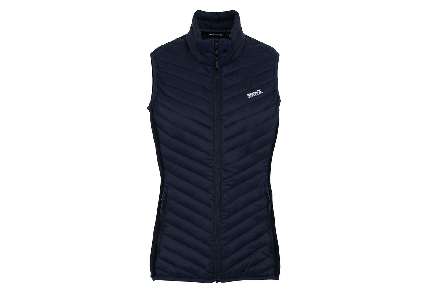 Regatta Steppweste Anderson Hybridweste mit Markenschriftzug auf der Vorderseite von Regatta
