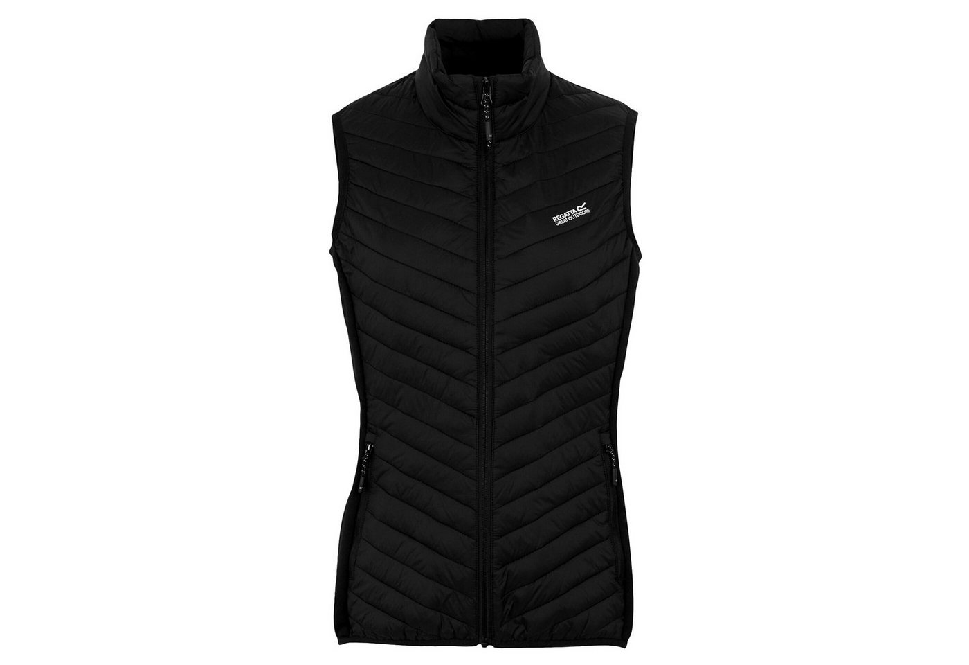 Regatta Steppweste Anderson Hybridweste mit Markenschriftzug auf der Vorderseite von Regatta