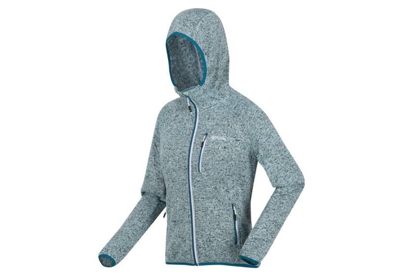 Regatta Strickfleecejacke Hood Newhill Midlayer / Underlayer Jacke mit Kapuze von Regatta