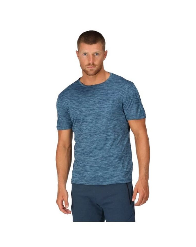 Regatta T-Shirt Fingal Edition Marl (100% Polyester) blau Herren von Regatta