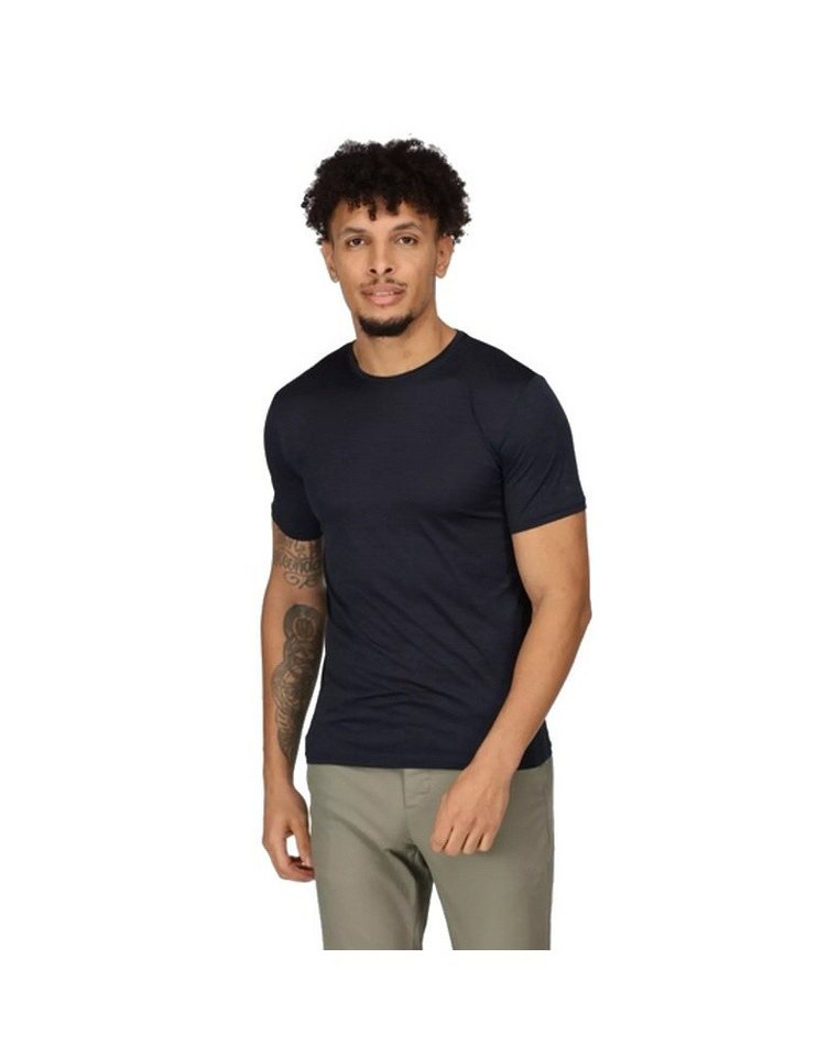 Regatta T-Shirt Fingal Edition Marl (100% Polyester) navyblau Herren von Regatta