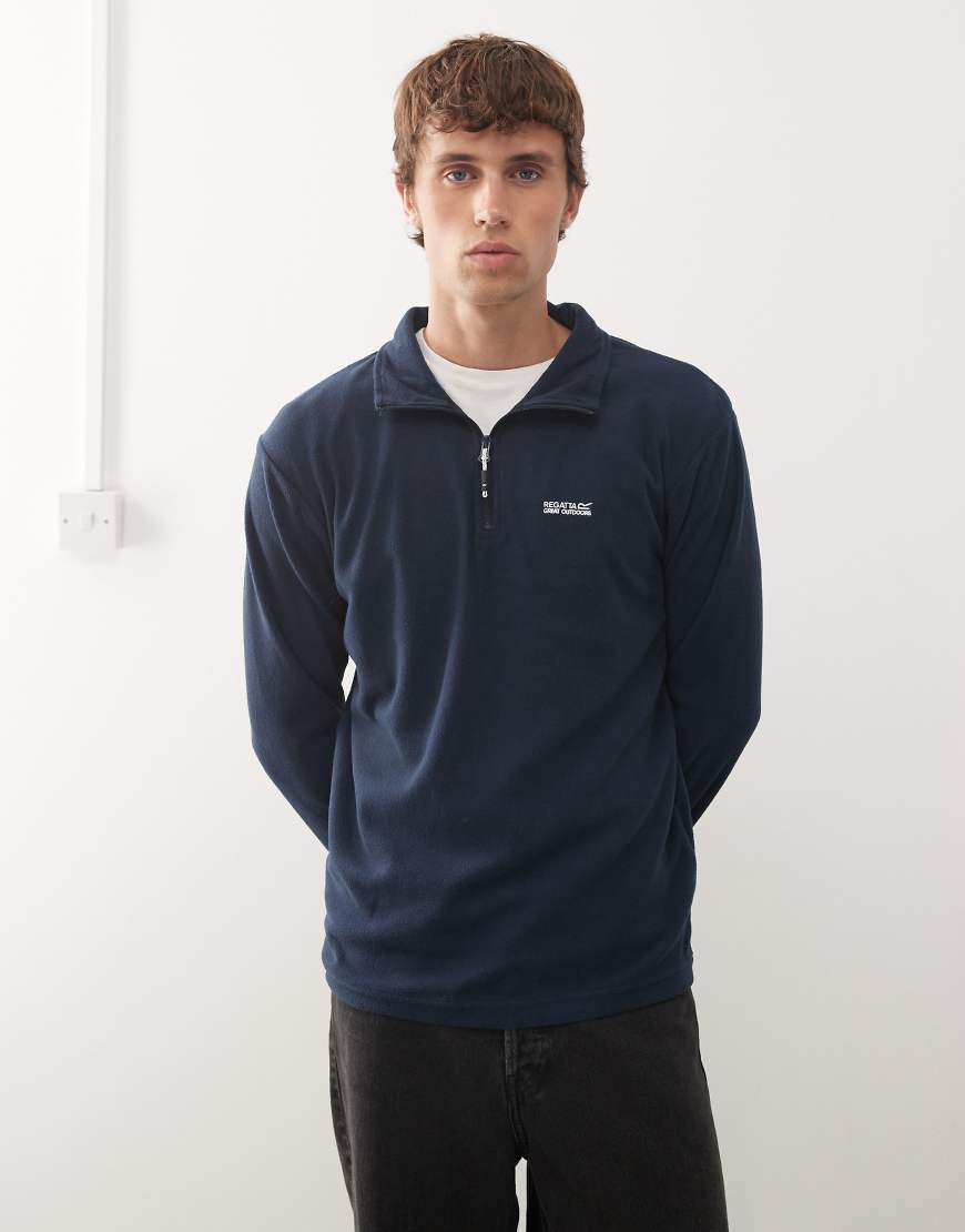 Regatta - Thompson - Fleece-Pullover in Blau-Marineblau von Regatta