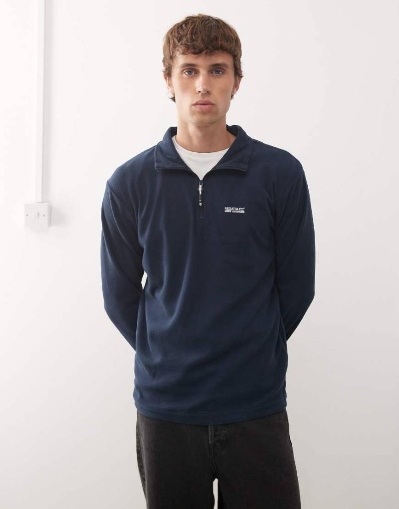 Regatta - Thompson - Fleece-Pullover in Blau-Marineblau von Regatta