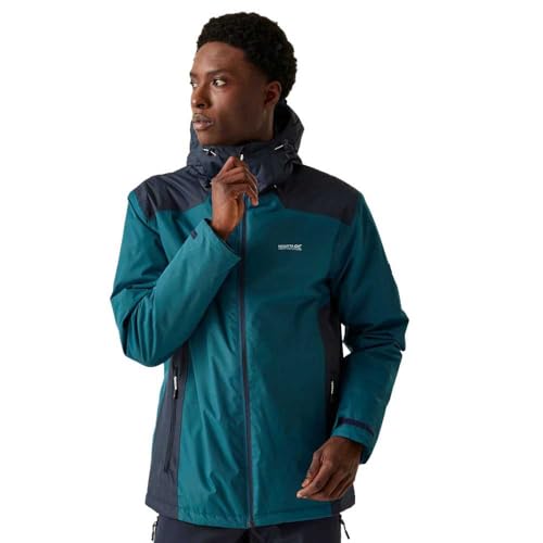 Regatta Thornridge II Wasserdichte Herren-Jacke, Marokkanisches Blau/Marineblau, XL Regatta Thornridge II Wasserdichte Herren-Jacke, Marokkanisches Blau/Marineblau, XL von Regatta