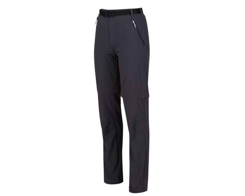 Regatta Trekkinghose Regatta Xert Stretch Zip Off Damen Wanderhose grau RWJ227-038 von Regatta