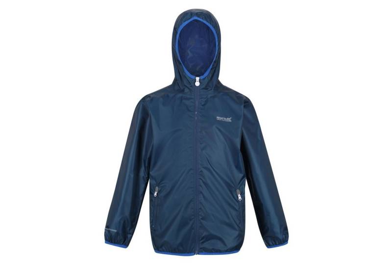 Regatta Trekkingjacke Regatta Lever II Kinder Wanderjacke mit Kapuze blau RKW164 ZV7 von Regatta