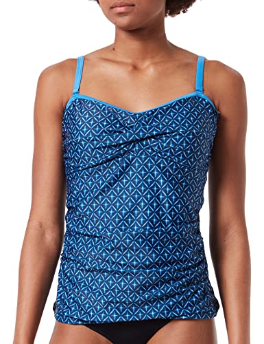 Regatta Unisex Aceana Tankini II Badeanzug, Marineblaue Fliese, 38 DE von Regatta