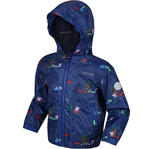 Regatta Unisex-Child Muddy Puddle Shell Jacket, NewRoylPeppa, 4 Years von Regatta