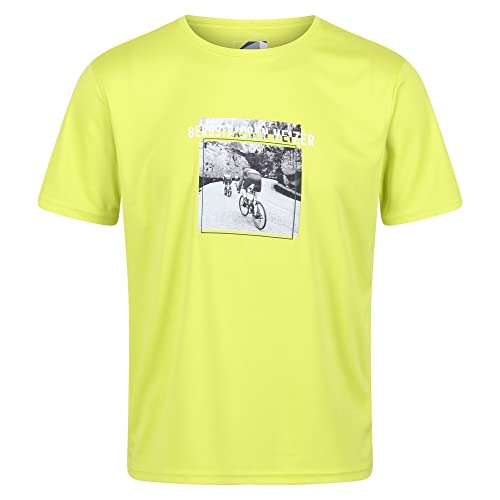 Regatta Unisex Fingal Slogan T-Shirt, Helles Kiwi, L von Regatta