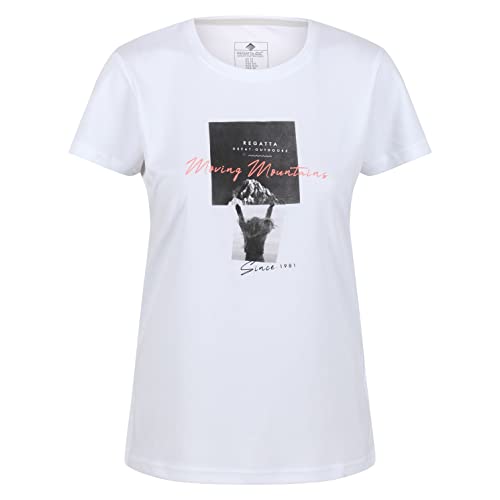 Regatta Unisex Fingal Vi Damen T-Shirt, weiß, 46 DE von Regatta