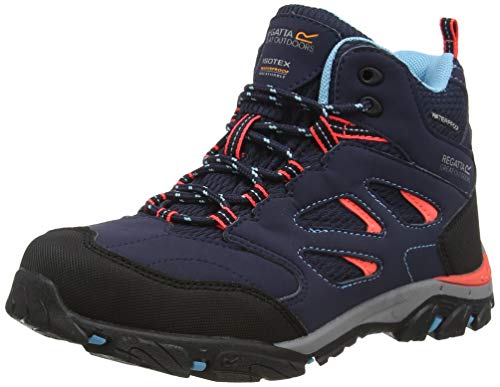 Regatta Unisex Holcombe Iep Mid' Waterproof Eva Footbed Rubber Outsole Hiking Boots Walking-Schuh, Navy Fiercor, 43 EU von Regatta