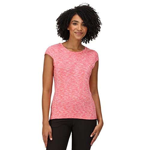 Regatta Unisex Hyperdimension II T-Shirt, Tropisches Pink, 46 von Regatta