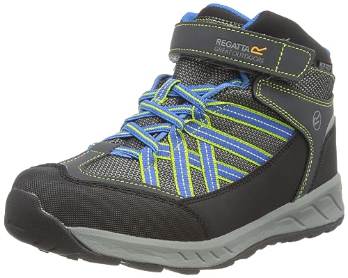 Regatta Unisex Kid's Samaris V Mid' Schuhe, Blau (Briar Fluro Blue), 29 EU von Regatta