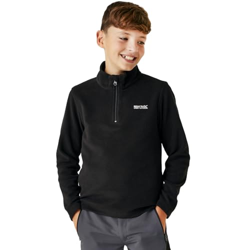 Regatta Unisex Kinder Hot Shot Ii fleece, Black/Black, 9-10 Yrs von Regatta