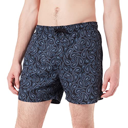 Regatta Unisex Loras Short Swim Trunks, Black Paisley, XL von Regatta