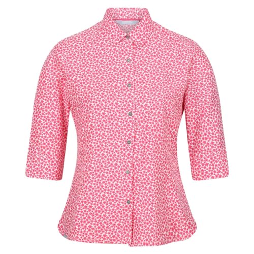 Regatta Unisex Nimis Iv T-Shirt, Tropisches rosa Blumenmuster, 40 DE von Regatta