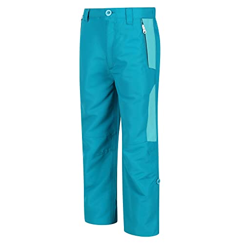 Regatta Unisex Sorcer Mt TRS V Pants, Enamel/Turqoise, 11 Years von Regatta