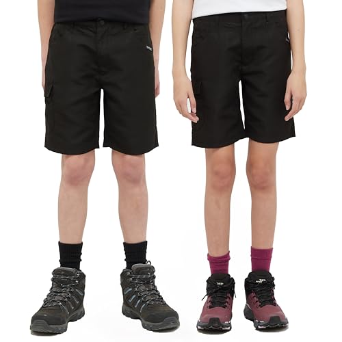 Regatta Unisex Sorcer Shorts II Pants, Black, 14 Years von Regatta