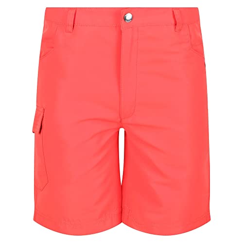 Regatta Unisex Sorcer Shorts II Pants, Neon Peach, 11 Years von Regatta