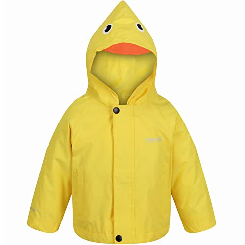 Regatta - Wasserdichte Ente Jacke für Jungen/Mädchen, Gelb glänzend, 36-48 meses von Regatta