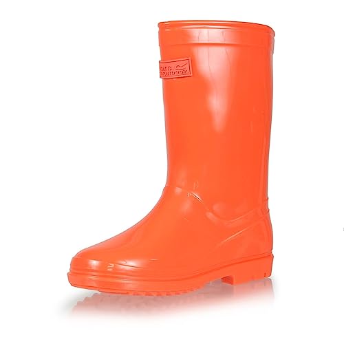 Regatta Wenlock Junior Rain Boot, Fiery Coral, 30 EU von Regatta