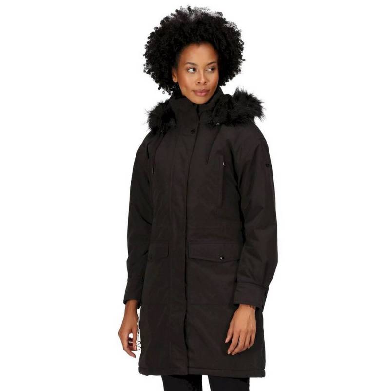 Regatta Winterjacke Winter-Parka Shiloh (wasserabweisend, wärm) schwarz Damen von Regatta
