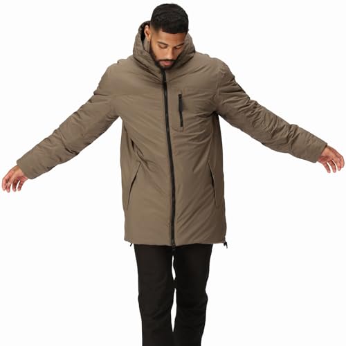 Regatta Herren Yewbank Ii Winterjacke mit Kapuze, Außenbereich wasserdichte Jacke, Crocidile, XL von Regatta