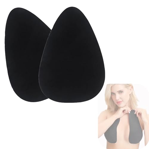 Regbsulqs Klebe BH Push up Ohne Träger Unsichtbarer Trägerloser BH zum Kleben Sticky Bra Rückenfreier Klebe-BHS Trägerlos Klebebh Damen Klebepads Große Brust Kleine Brüste von Regbsulqs