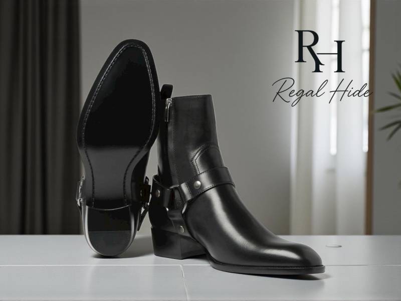 Handgefertigte Luxus Leder Schnürstiefel | Herrenschuhe von RegelHide