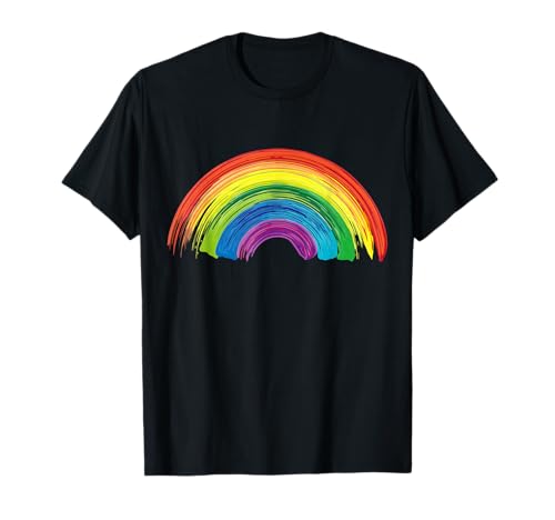 Regenbogen Kostüm Damen Herren Kinder Karneval Fasching T-Shirt von Regenbogen Tshirt Damen Herren Kinder